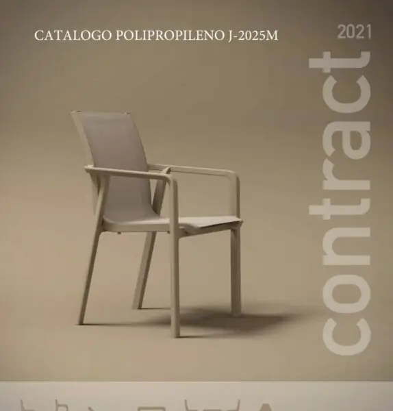 Silla de polipropileno moderna y resistente para uso intensivo
